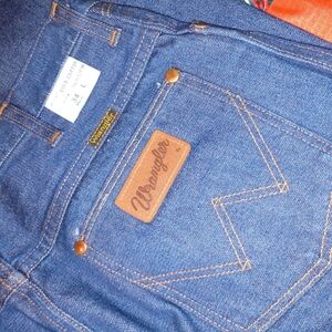 VINTAGE WRANGLER JEANS Men's Retro Cowboy Western 34 L USA